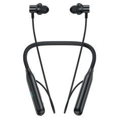 Casti bluetooth behind the head, neckband, ipx4, display led - black foto