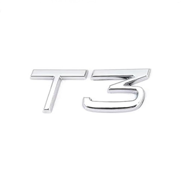 Emblema T3 spate portbagaj Volvo