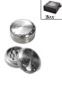 Grinder metalic Black Leaf Deep Engrave, 2 parti, O53mm