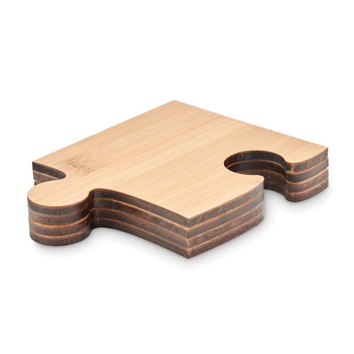Set puzzle 4 biscuiti pahare