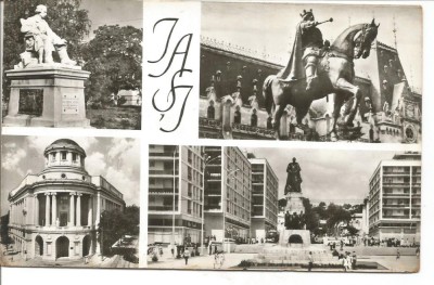 (A) carte postala(ilustrata)-IASI-colaj foto