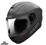 Cumpara ieftin Casca integrala pentru scuter - motocicleta Axxis model Draken S V.2 A12 titanium lucios &ndash; tip viziera: MT-V-18C XL (61/62cm)