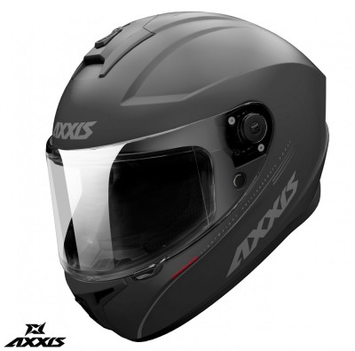 Casca integrala pentru scuter - motocicleta Axxis model Draken S V.2 A12 titanium lucios &amp;ndash; tip viziera: MT-V-18C XL (61/62cm) foto