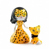 Figurina Arty Toys Printesa Feline si motanul Cleo, Djeco