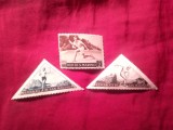 Serie mica San Marino 1953 - Sport , 3 valori sarniera
