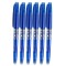 Set Pix cu Radiera 0,7mm, Roller, 6 bucati, albastru