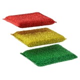 Bureți cu S&acirc;rmă, 3 Culori, 12.5x1.8x9cm, 3 bucăți, CMCLASS
