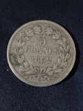 Franța 1832 W - 5 franci - Monedă de argint, Europa