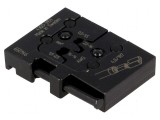 Fălci pt. crimpare conectori neizolaţi 4,8mm: Set de clești pentru crimpare