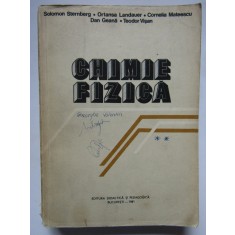 Chimie fizica - Solomon Stenberg, Ortansa Landauer, Cornelia Mateescu