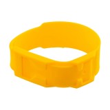 Bratara marcaj vaci Kerbl plastic galben pentru identificare rapida glezna bovin unica utilizare