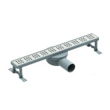Rigola dus inox Pera First Line, gratar otel inoxidabil 304, inaltime reglabila, filtru anti miros, diverse lungimi 30-80cm