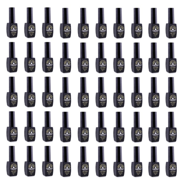 Kit de ojă semipermanentă London, 50 buc