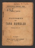 C8267 POVESTI DIN TARA AURULUI DE BRET HARTE