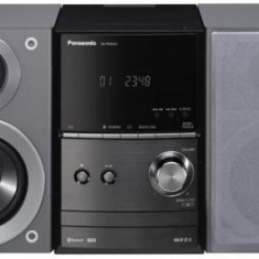 Micro Sistem Audio Panasonic SC-PM600EG-S, 40 W, Radio FM, CD, USB, Bluetooth (Argintiu)