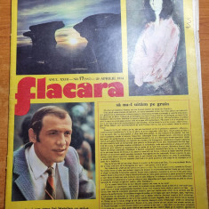 flacara 20 aprilie 1974-cenaclul flacara,articol adrian paunescu,ilie nastase