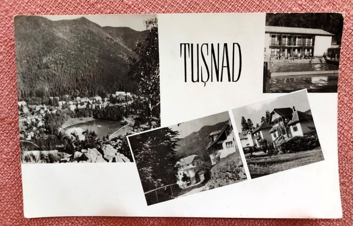 Tusnad, mozaic de 4 imagini - Circulata, 1962