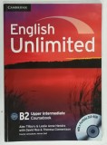 CAMBRIDGE , ENGLISH UNLIMITED , B2 UPPER INTERMEDIATE COURSEBOOK , by ALEX TILBURY ....THERESA CLEMENTSON , 2011, LIPSA CD *