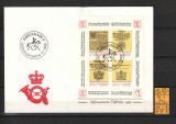 Timbre Danemarca, 1985 | Expo Hafnia &#039;87 - Istorie Poştală | FDC | aph, Europa, Posta