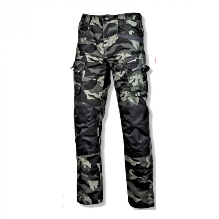 PANTALON INTERVENTIE INTARIT / CAMUFLAJ-VERDE - XL