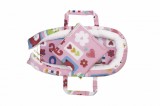 Cumpara ieftin Set Baby Nest Somnart: Cosulet bebelusi + Salteluta 42x84x2cm + Paturica 70x70cm, model Pisicute Relax KipRoom