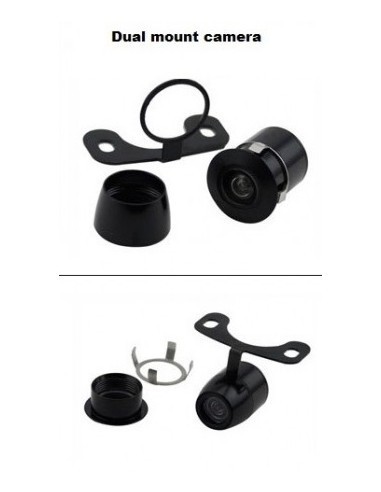Camera auto marsarier cu 2 sisteme de montare