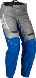 Pantaloni Off-Road Fly Racing F-16 Gri / Albastru Marimea 30 FLY 376-93230