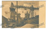5640 - RESITA, Caras-Severin, The blast furnaces at the IRON Plant, Romania - old postcard - unused