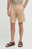 Gant pantaloni scurti din bumbac culoarea bej