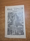 Revista pentru copii religioasa - raiul copiilor - din 7 octombrie 1945 - revista romano-catolica