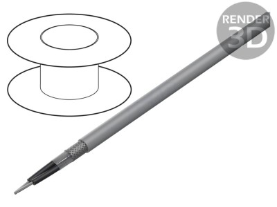 Cablu Ecranat 2x1,5mm2 PVC foto