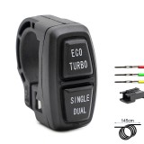 Cumpara ieftin Butoane Turbo ECO Single Dual 1.5m Conector SM