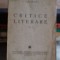 CRITICE LITERARE - D. CARACOSTEA VOL.1