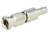 Conector Micro BNC Tată Drept 75 Ohm Amphenol HD-BNC Mufa Cablu Aurit PTFE