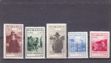 ROMANIA 1931 LP 93 EXPOZITIA CERCETASEASCA SERIE MNH