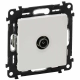 Priza TV Valena Life LEGRAND, alb, 2 module