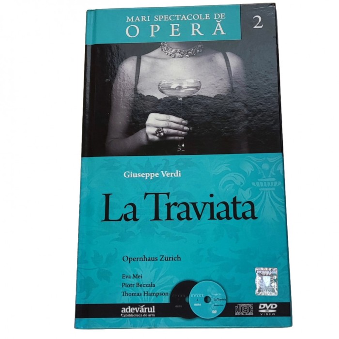 C39. La Traviata, carte si CD cu opera, 2010, 33 pag