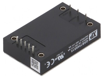 Convertor DC/DC 75W 18-75V la 15V 5A foto