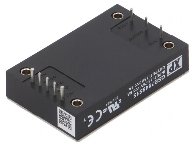 Convertor DC/DC 75W 18-75V la 15V 5A
