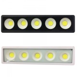 Proiector Cob Led 5x10W 220V Alb Rece 6500K 28x7x8.5cm WT