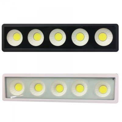 Proiector Cob Led 5x10W 220V Alb Rece 6500K 28x7x8.5cm WT foto