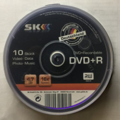 DVD+R (Set 10Buc) Matt Silver 4,7GB 16x Speed SK foto