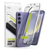 Folie Sticla Ringke Easy Slide Clear pentru Samsung Galaxy S24 Plus (Set 2) - Protectie Ecran Premium