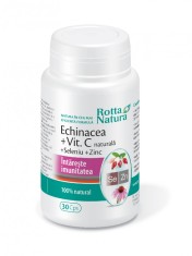 ECHINACEEA + VIT.C NATURALA+SELENIU+ZINC 30cps ROTTA NATURA