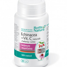 ECHINACEEA + VIT.C NATURALA+SELENIU+ZINC 30cps ROTTA NATURA