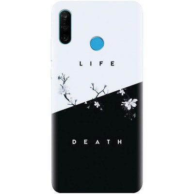 Husa silicon pentru Huawei P30 Lite, Life Vs Death foto