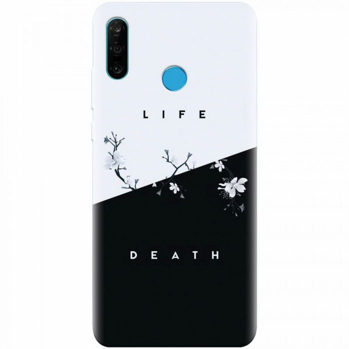 Husa silicon pentru Huawei P30 Lite, Life Vs Death