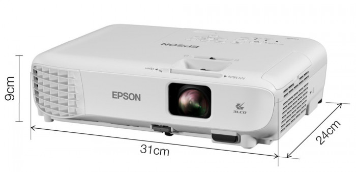 Proiector Epson EB-W06 (succesor EB-W05)