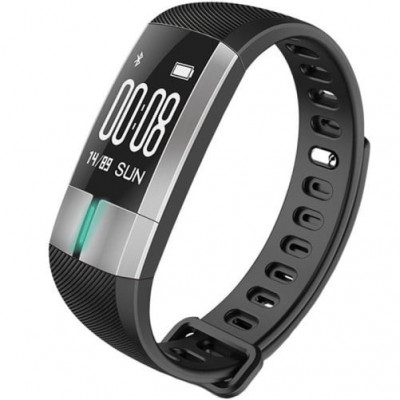 Bratara Fitness iUni G20, Display OLED 0.73 inch, Bluetooth, Pedometru, Notificari, Negru foto