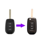 Carcasa Cheie Briceag pentru Transformat, Dacia Logan, 2023-2026, 3 Butoane, lamela VA2, Compatibila